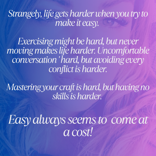 Easy always seems to have a cost!