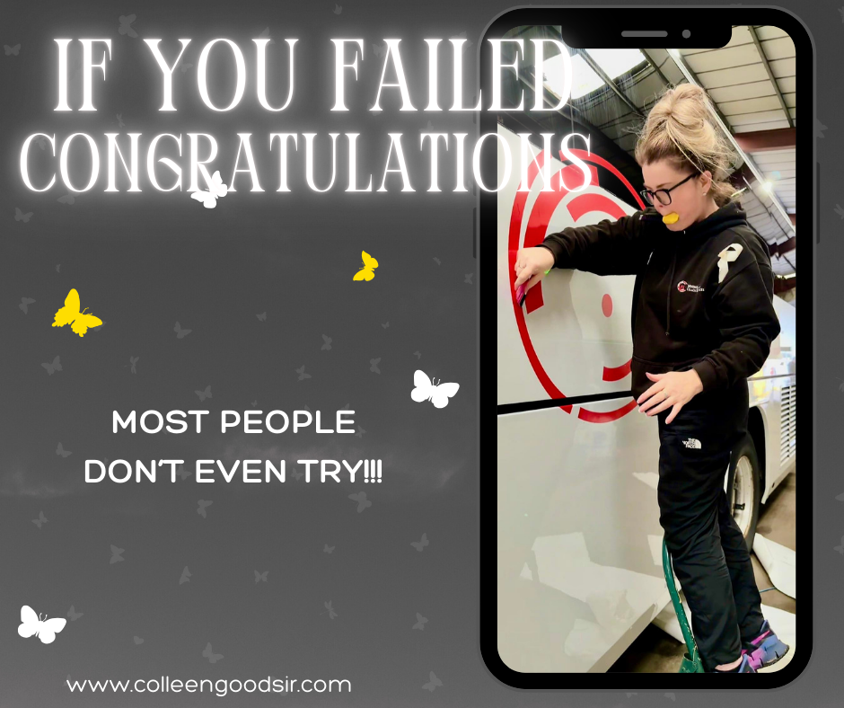 If You Fail, Congratulations — Most People Don’t Even Try ✨