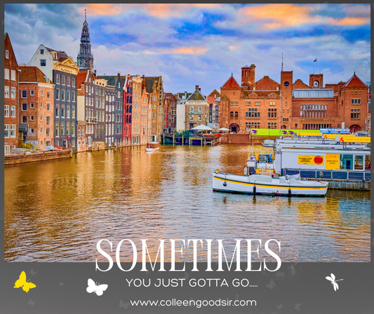 ✈️ Sometimes You Just Need to Go – My 36 Hours in Amsterdam When Creativity Strikes on the Move